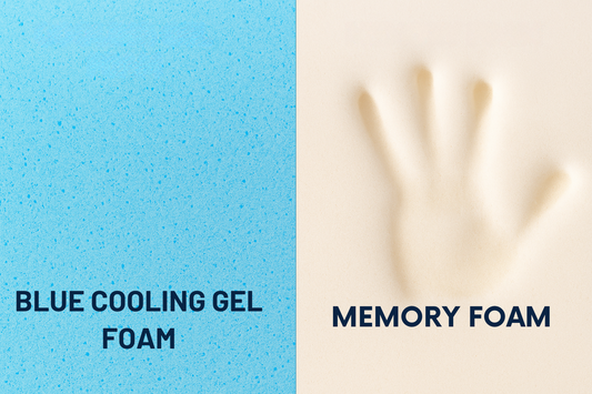 Blue Gel Cooling Foam Pillow vs. Ortho Memory Foam Pillow: Which Is Right for You?